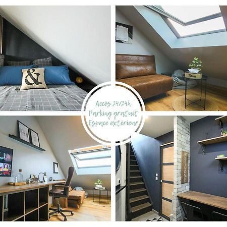 Maisonnette En Duplex Avec Terrasse Breux-Jouy 外观 照片